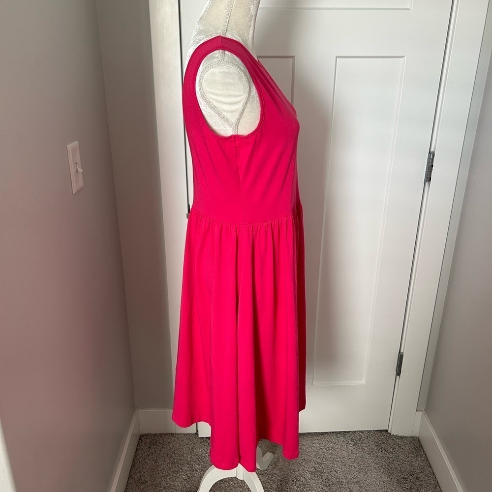 ASOS Pink Midi Dress - Picture 2 of 9
